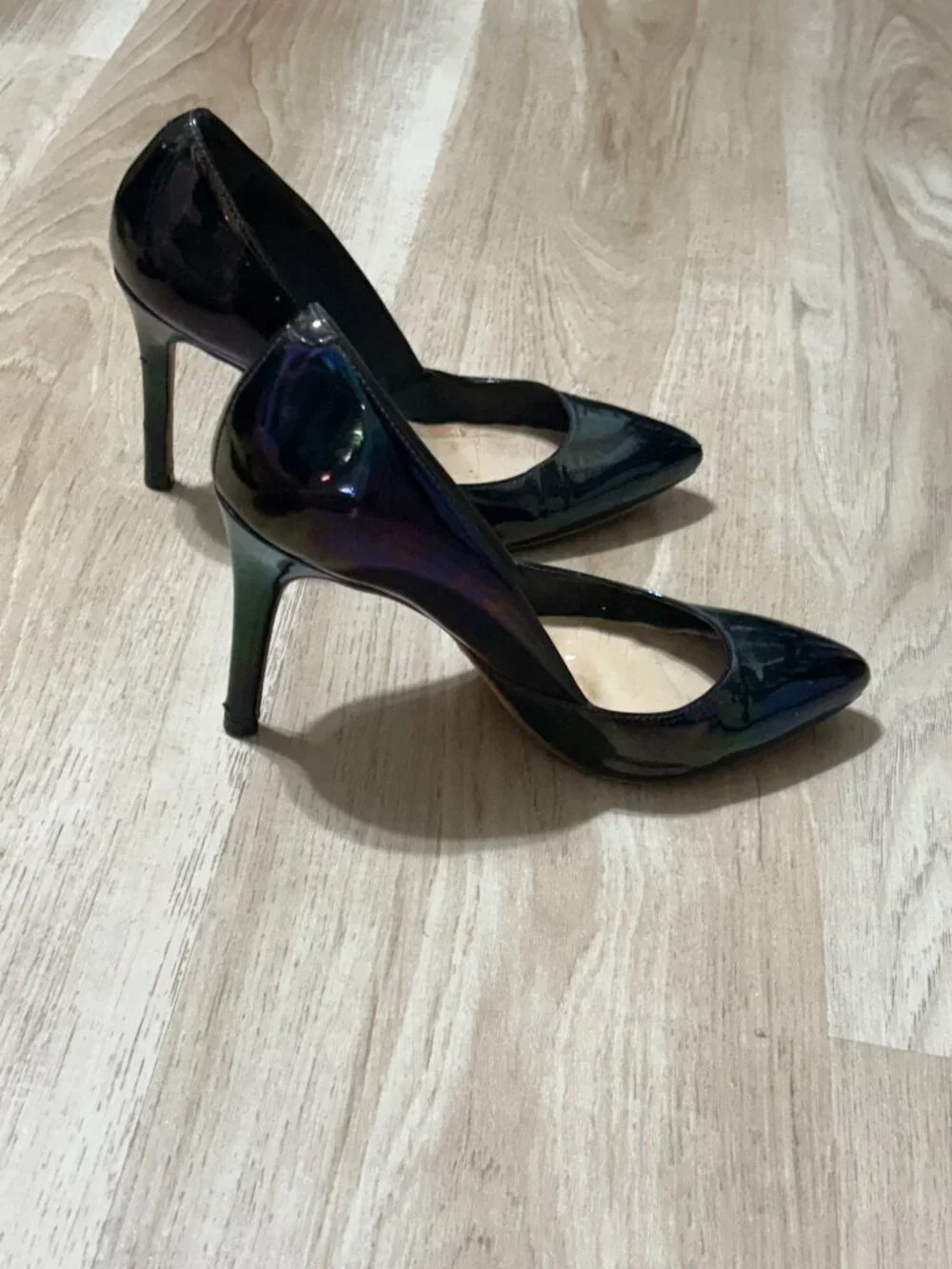 Loeffler Randall Petrol Patent Pointed-Toe Pumps — Size 6 - Picture 3 of 5